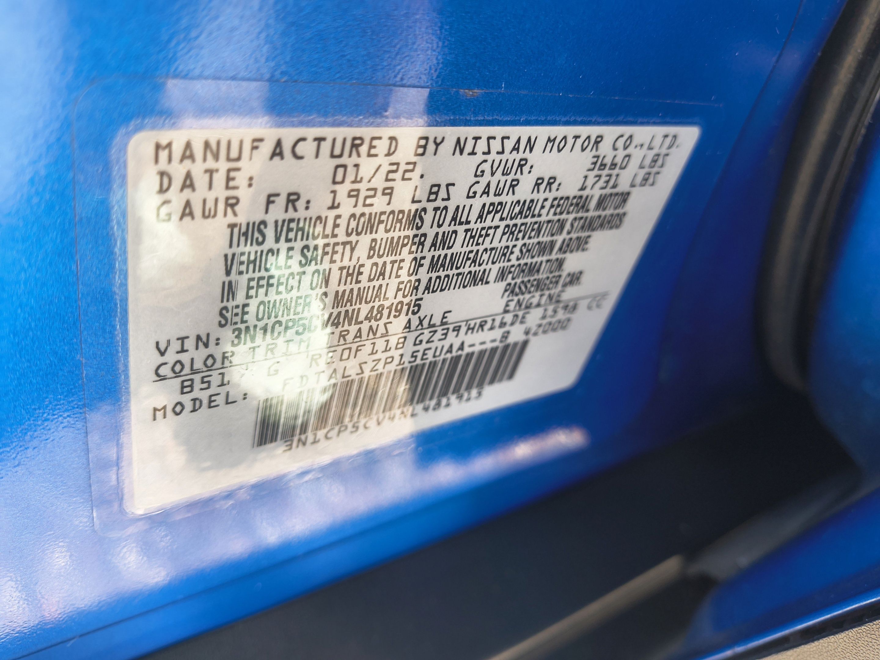 Used 2022 Nissan Kicks SV FWD image 35