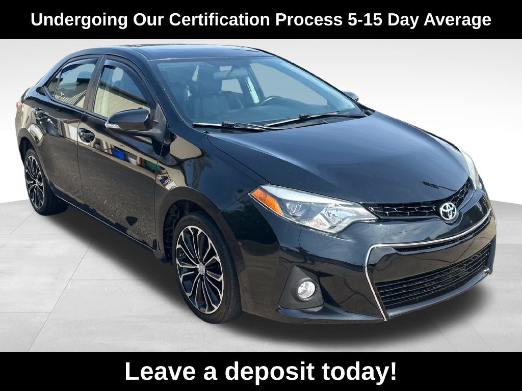 Used 2016 Toyota Corolla S FWD 360° Tour