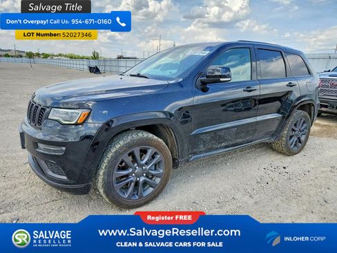 Used 2019 Jeep Grand Cherokee High Altitude AWD/4WD image 1