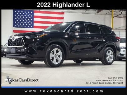 Used 2022 Toyota Highlander L