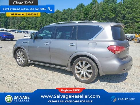 Used 2013 INFINITI QX56 4WD w/ Theater Pkg image 3