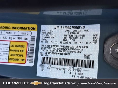 Used 2023 Ford Bronco Sport Badlands AWD/4WD image 36