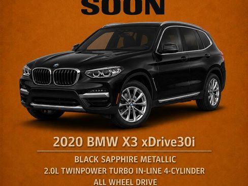 Used 2020 BMW X3 xDrive30i w/ M Sport Package 2 AWD/4WD image 1