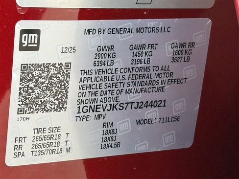 New 2026 Chevrolet Traverse Z71 w/ Enhanced Driving Package image 24