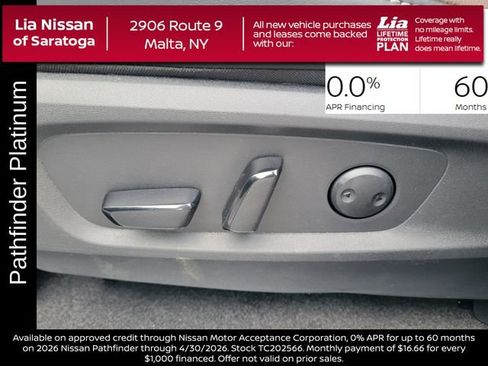 New 2026 Nissan Pathfinder Platinum w/ Cargo Package image 13