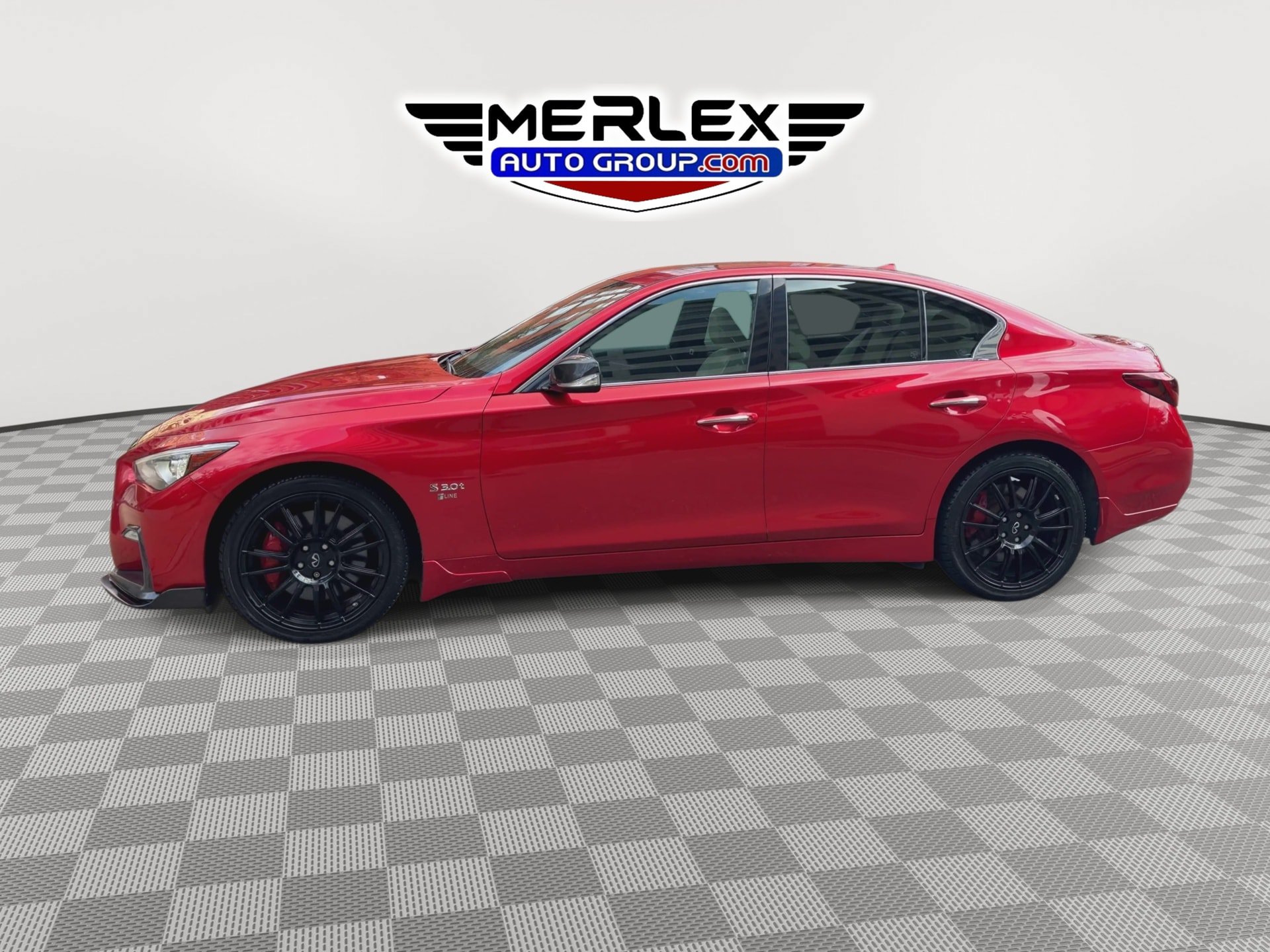 Used 2019 INFINITI Q50 Red Sport 400 AWD/4WD image 5