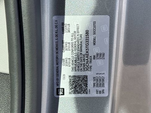 New 2026 Chevrolet Silverado 1500 W/T RWD image 24
