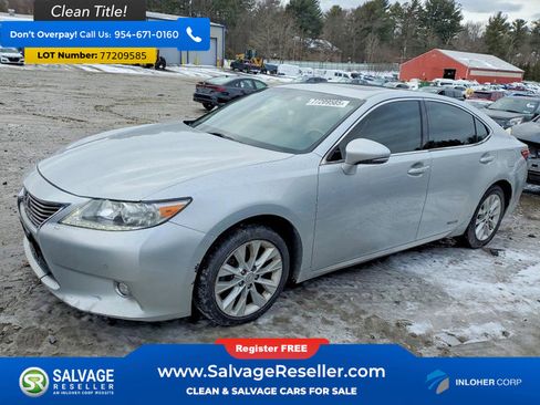 Used 2014 Lexus ES 300h w/ Luxury Package w/Bamboo Trim image 1