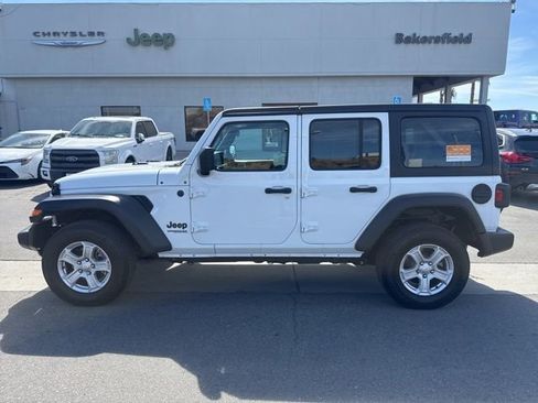 Certified 2022 Jeep Wrangler Unlimited Sport AWD/4WD image 2