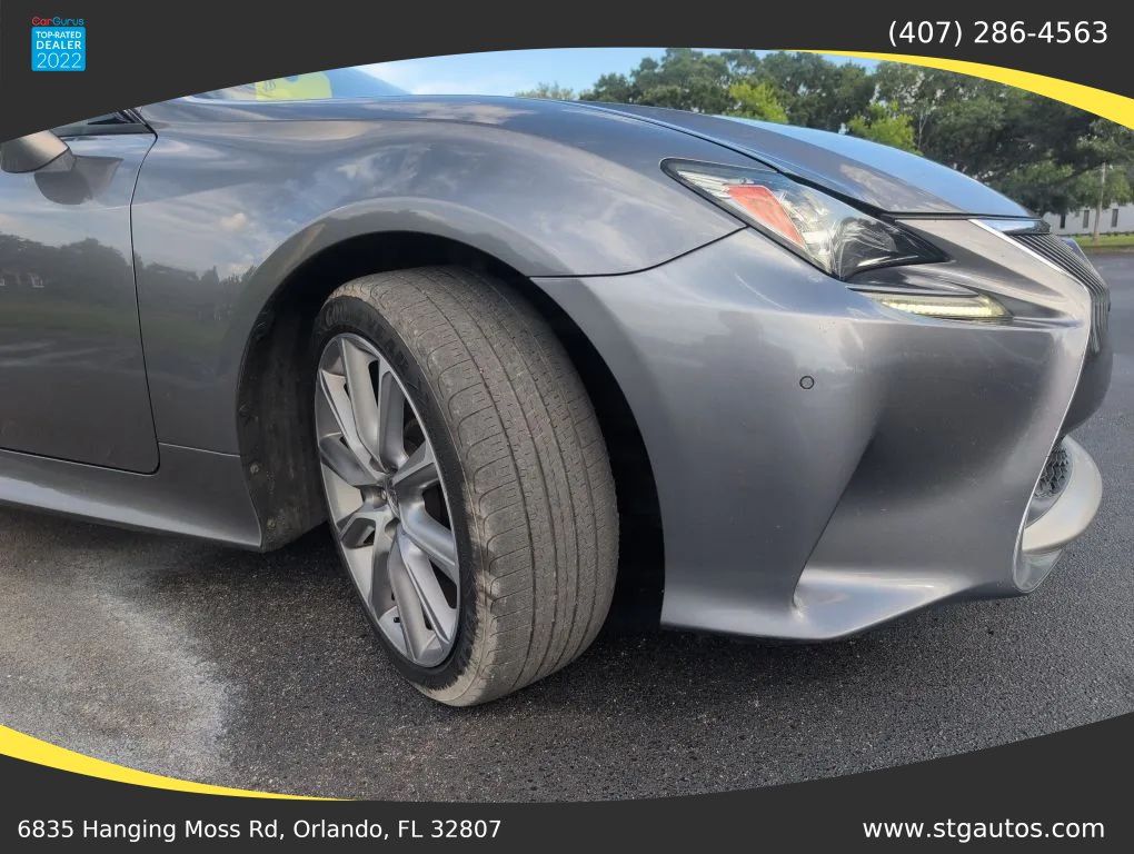Used 2015 Lexus RC 350 w/ Luxury Package RWD image 9