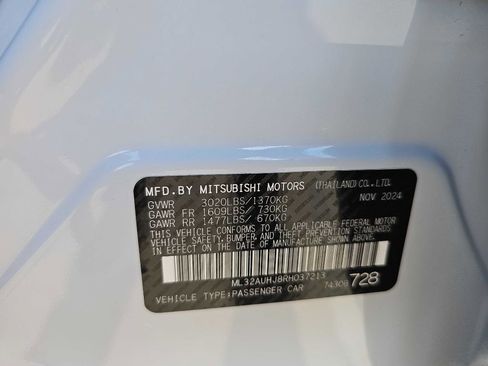 Used 2024 Mitsubishi Mirage ES image 35