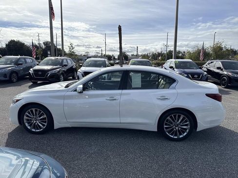 Used 2022 INFINITI Q50 Luxe w/ Cargo Package image 7
