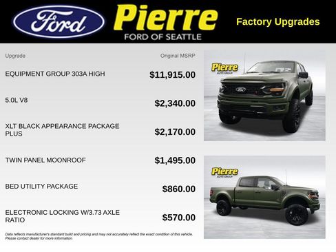New 2026 Ford F150 XLT w/ Equipment Group 303A High AWD/4WD image 13