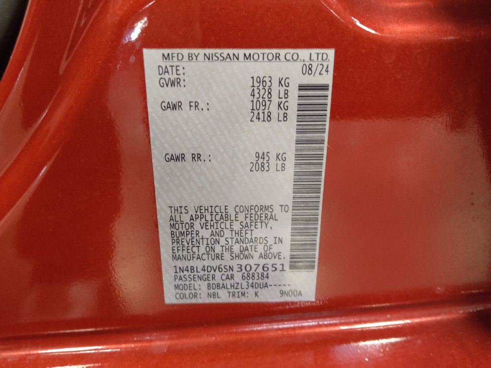 Used 2025 Nissan Altima 2.5 SV FWD image 33