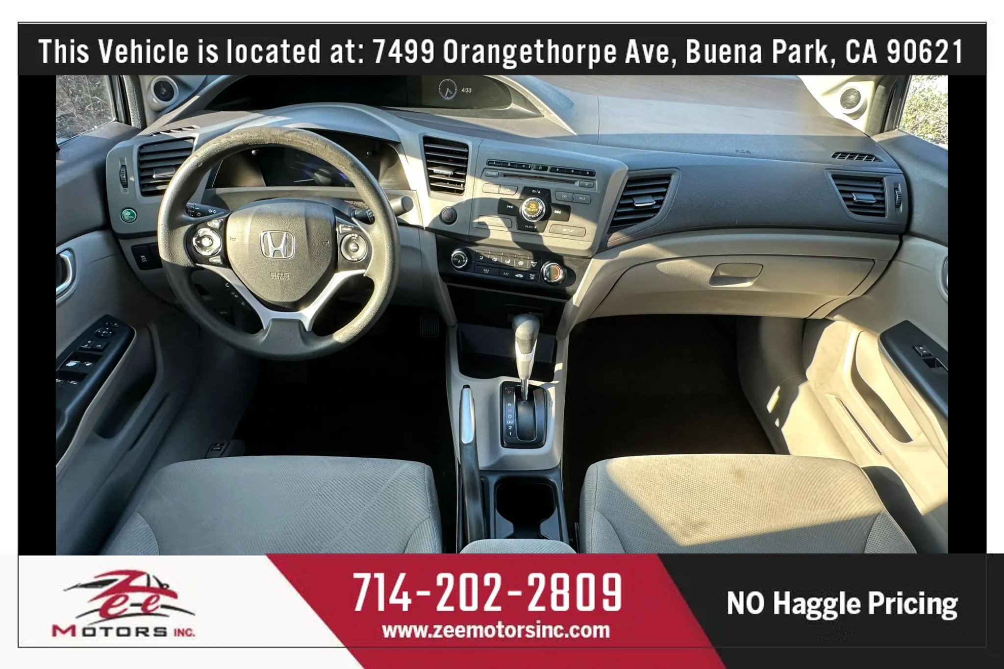 Used 2012 Honda Civic EX image 17