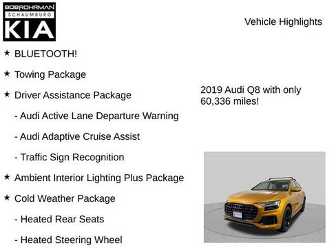 Used 2019 Audi Q8 Prestige w/ Towing Package AWD/4WD image 8