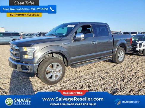 Used 2015 Ford F150 Lariat AWD/4WD image 1
