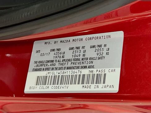 Used 2017 MAZDA MAZDA6 Grand Touring FWD image 27