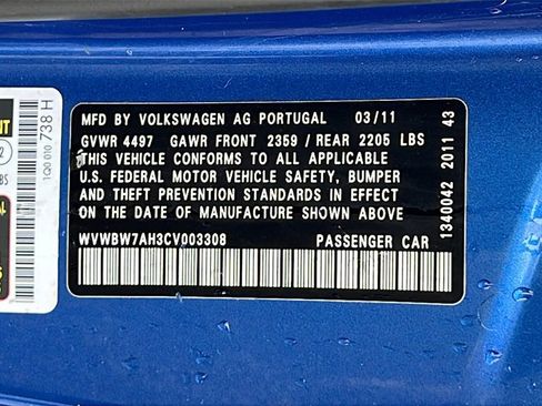 Used 2012 Volkswagen Eos Komfort image 12