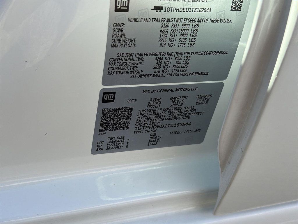 Used 2026 GMC Sierra 1500 SLT RWD image 34