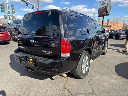 Used 2014 Nissan Armada Platinum w/ 2nd Row Captain Seat Package AWD/4WD image 7