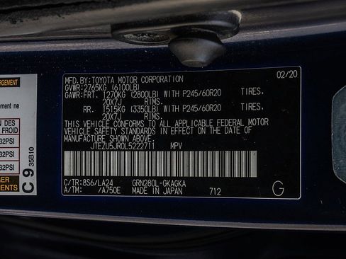 Used 2020 Toyota 4Runner Limited image 37