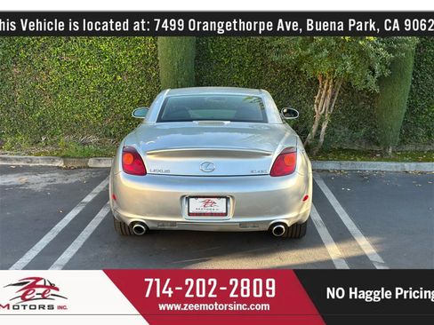Used 2003 Lexus SC 430 Convertible image 8