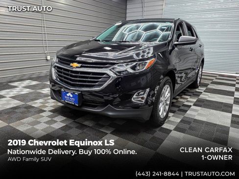 Used 2019 Chevrolet Equinox LS w/ LS Convenience Package AWD/4WD image 1