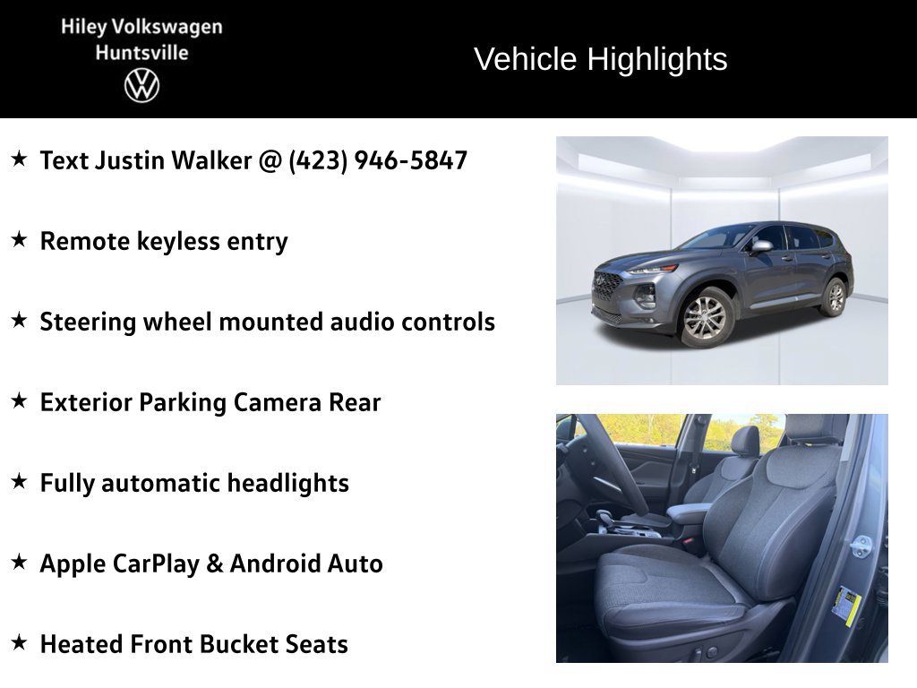 Used 2019 Hyundai Santa Fe SEL FWD image 6