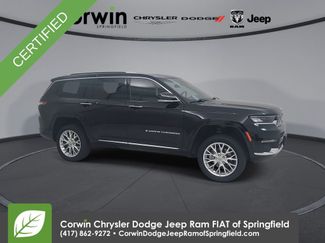 Certified 2023 Jeep Grand Cherokee L Summit w/ Advanced Protech Group IV AWD/4WD 360° Tour