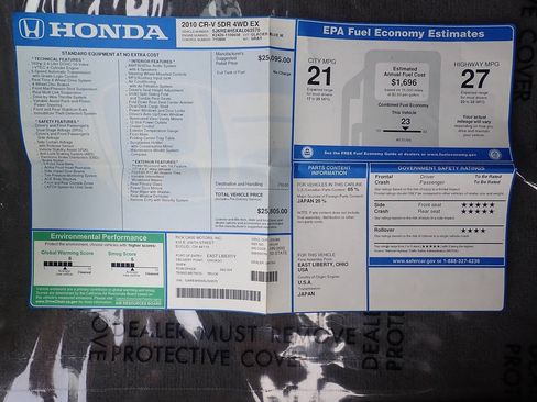 Used 2010 Honda CR-V EX image 22