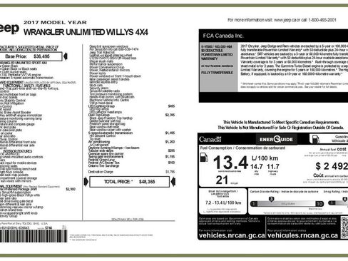 Used 2017 Jeep Wrangler Unlimited Sport image 5