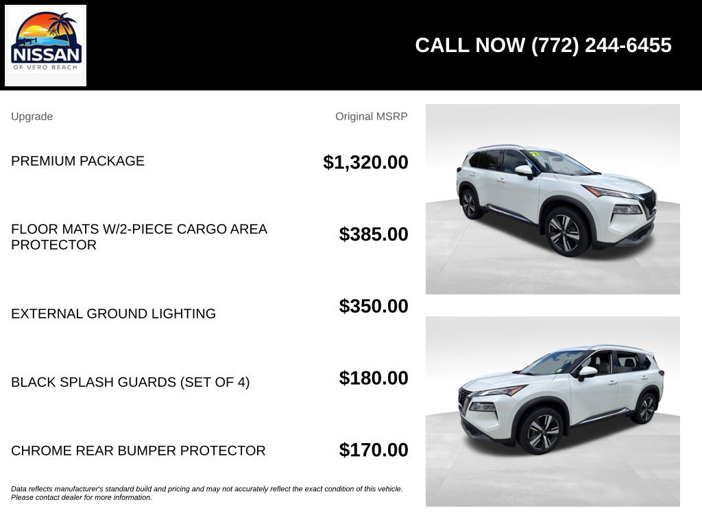 Used 2021 Nissan Rogue SL w/ Premium Package FWD image 6