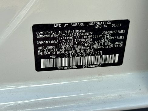 Used 2024 Subaru Crosstrek 2.0i Premium AWD/4WD image 28