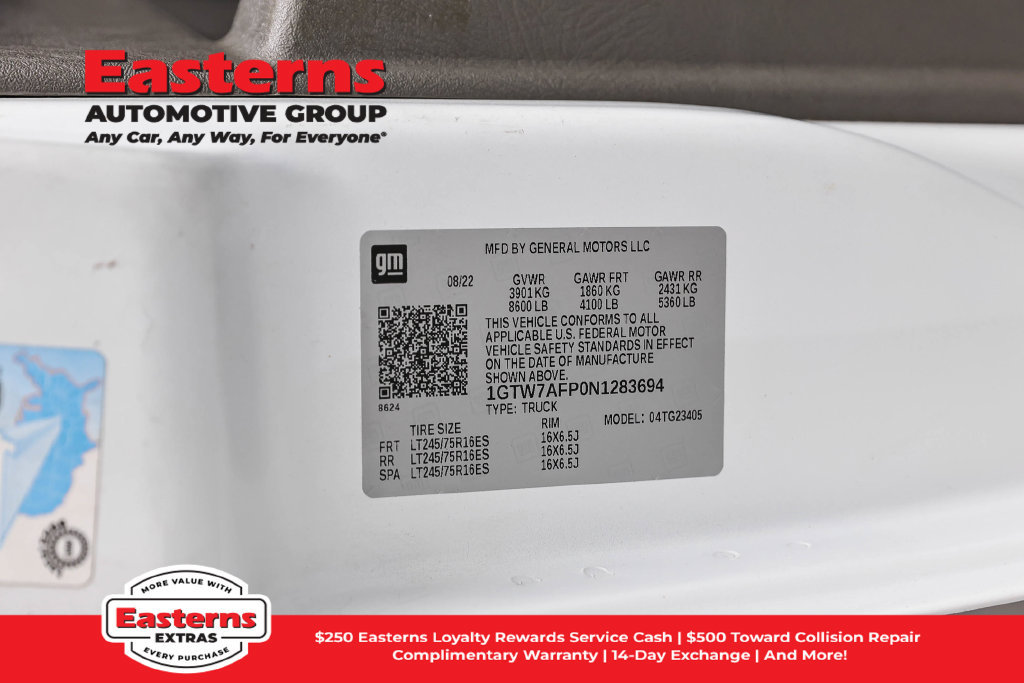 Used 2022 GMC Savana 2500 w/ Driver Convenience Package RWD image 36
