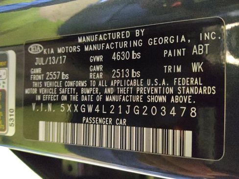 Used 2018 Kia Optima SX FWD image 33
