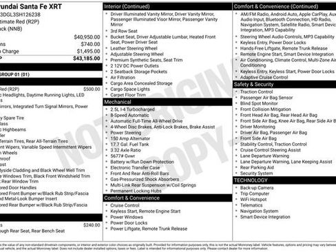 Certified 2025 Hyundai Santa Fe XRT AWD/4WD image 39