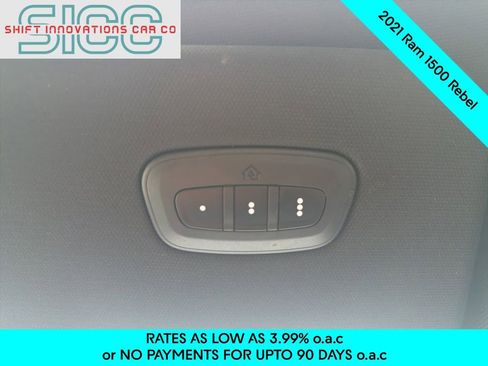 Used 2021 RAM 1500 Rebel w/ Leather & Sound Group AWD/4WD image 20