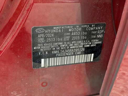 Used 2024 Hyundai Sonata SEL w/ Convenience Package FWD image 17