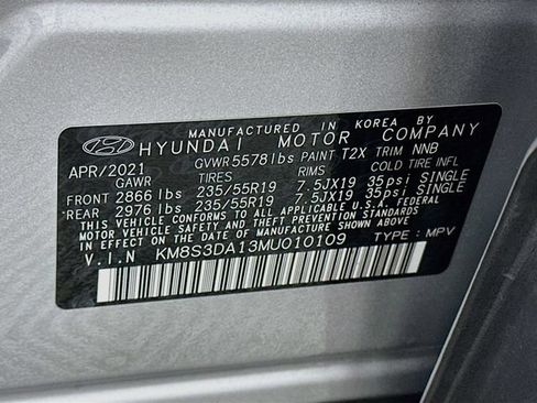 Used 2021 Hyundai Santa Fe SEL Premium AWD/4WD image 26