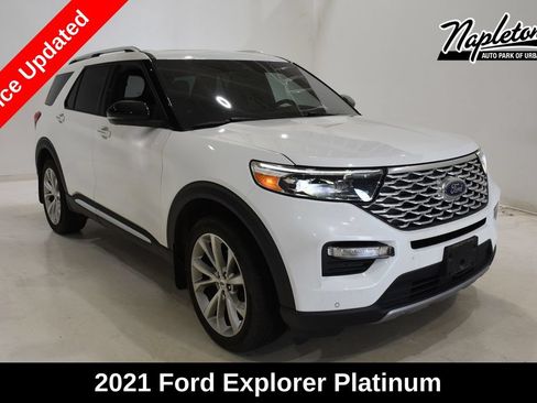 Used 2021 Ford Explorer Platinum w/ Equipment Group 601A AWD/4WD image 1