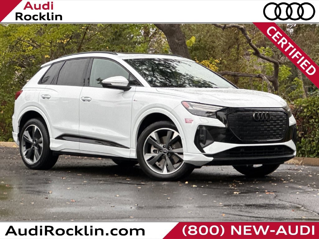 Certified 2024 Audi Q4 e-tron Prestige w/ Black Optic Package AWD/4WD 360° Tour