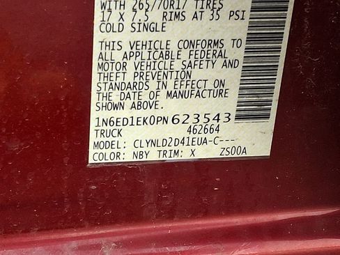 Used 2023 Nissan Frontier PRO-4X w/ Pro Convenience Package AWD/4WD image 27
