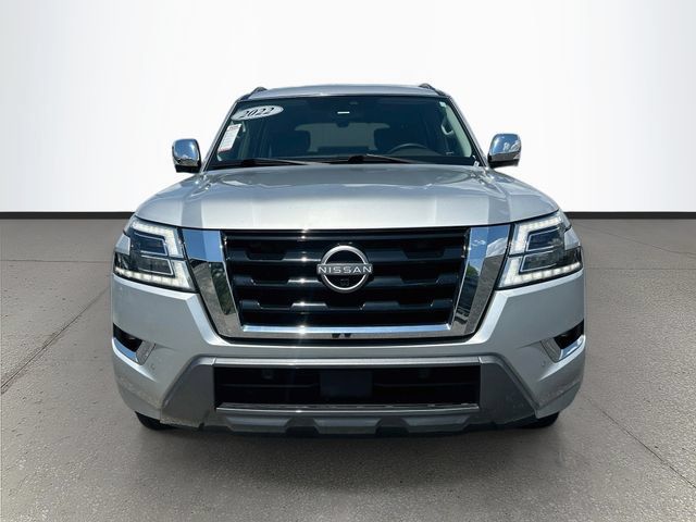 Used 2022 Nissan Armada Platinum w/ Captain's Chairs Package RWD image 2
