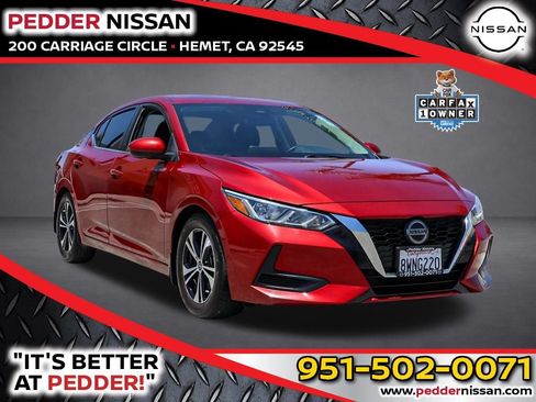 Used 2021 Nissan Sentra SV FWD image 1