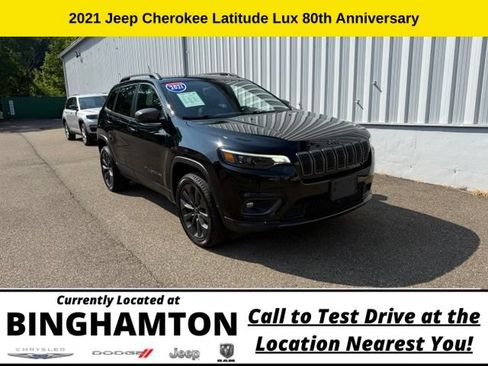 Used 2021 Jeep Cherokee Latitude Lux 80th Anniv w/ Quick Order Package 26U 80TH AWD/4WD image 2
