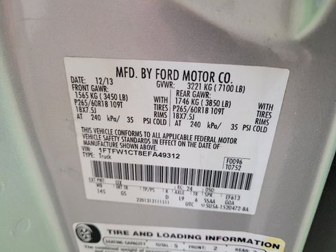 Used 2014 Ford F150 XLT w/ Equipment Group 302A Luxury RWD image 33