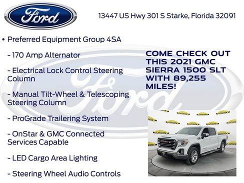 Used 2021 GMC Sierra 1500 SLT AWD/4WD image 30