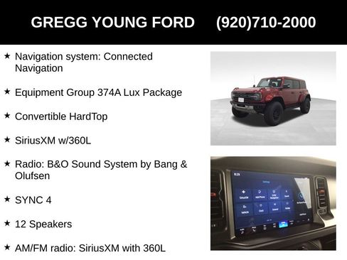 New 2025 Ford Bronco Raptor image 6