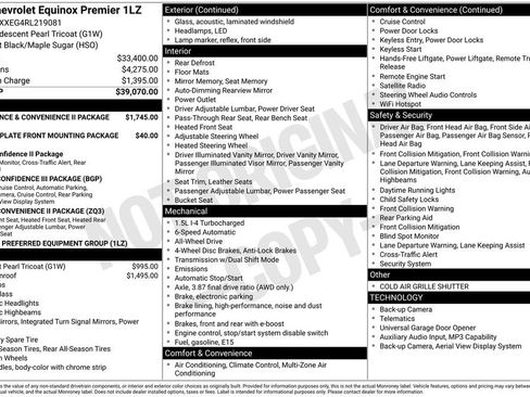 Used 2024 Chevrolet Equinox Premier AWD/4WD image 38